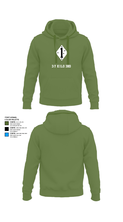 3/7 Kilo 3rd 36158608 Hoodie - 51