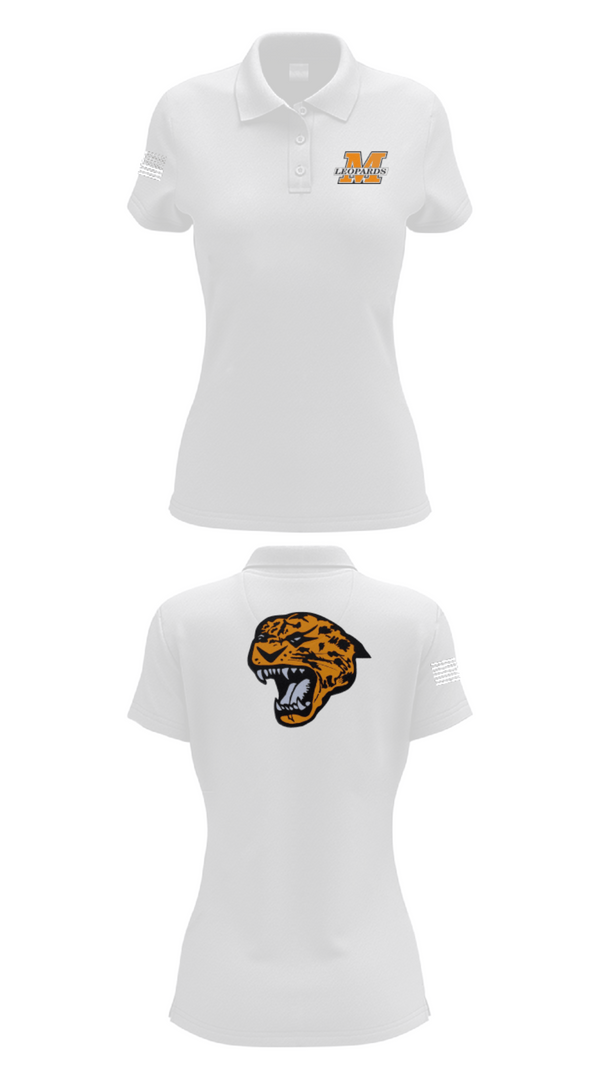 Women's Short Sleeve Performance Polo, Malvern High School Volleyball, Women's Volleyball, Teamtime, Team time, sublimation, custom sports apparel, team uniforms, spirit wear, spiritwear, sports uniforms, custom shirts, team store, custom team store, fundraiser sports, apparel fundraiser