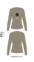 24-922 62354355 Women's Long Sleeve V-neck Shirt - 62