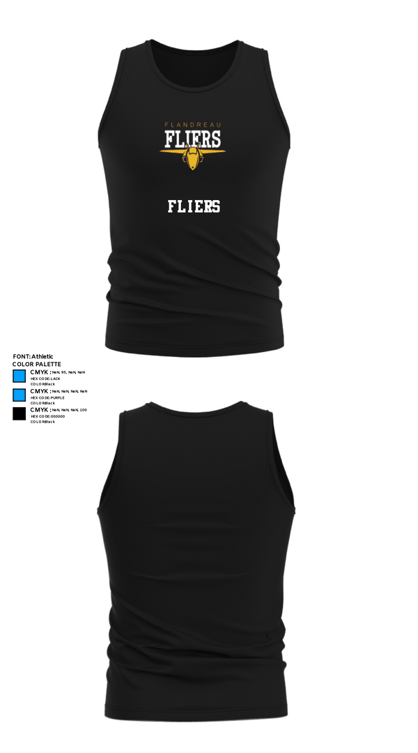 Tank Top, Fliers, Baseball, Teamtime, Team time, sublimation, custom sports apparel, team uniforms, spirit wear, spiritwear, sports uniforms, custom shirts, team store, custom team store, fundraiser sports, apparel fundraiser