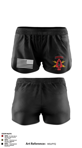 Ranger Panties, USASOC, Army, Teamtime, Team time, sublimation, custom sports apparel, team uniforms, spirit wear, spiritwear, sports uniforms, custom shirts, team store, custom team store, fundraiser sports, apparel fundraiser