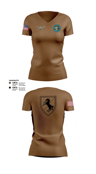 Womens Short Sleeve Vneck Shirt, Bandit Troop, Army, Teamtime, Team time, sublimation, custom sports apparel, team uniforms, spirit wear, spiritwear, sports uniforms, custom shirts, team store, custom team store, fundraiser sports, apparel fundraiser