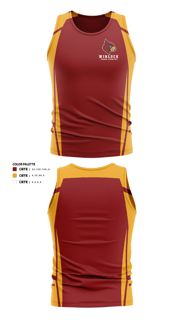 Tank Top, Winlock Middle School Cross Country, Cross Country, Teamtime, Team time, sublimation, custom sports apparel, team uniforms, spirit wear, spiritwear, sports uniforms, custom shirts, team store, custom team store, fundraiser sports, apparel fundraiser