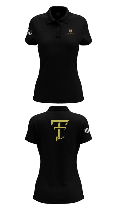 Talihina High School Band 74787981 Women's Short Sleeve Performance Polo  - 36