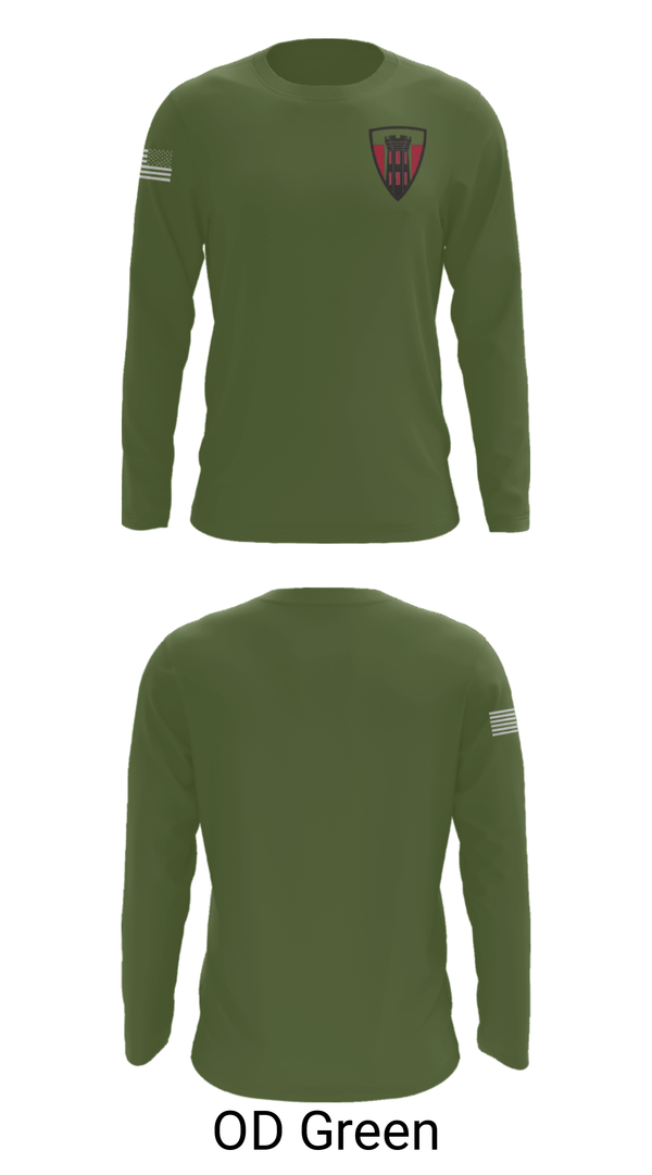 Long Sleeve Performance Shirt, 111th ACP, National Guard, Teamtime, Team time, sublimation, custom sports apparel, team uniforms, spirit wear, spiritwear, sports uniforms, custom shirts, team store, custom team store, fundraiser sports, apparel fundraiser
