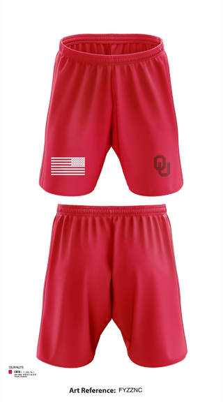Athletic Shorts With Pockets, OU Army ROTC, Army, Teamtime, Team time, sublimation, custom sports apparel, team uniforms, spirit wear, spiritwear, sports uniforms, custom shirts, team store, custom team store, fundraiser sports, apparel fundraiser