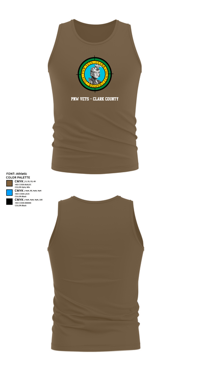 PNW Vets - Clark County 54348387 Tank Top - 19
