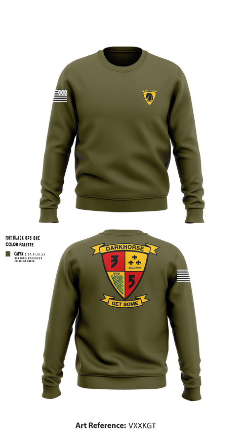 Crew Neck Sweatshirt, 3rd battalion 5th marines, , Teamtime, Team time, sublimation, custom sports apparel, team uniforms, spirit wear, spiritwear, sports uniforms, custom shirts, team store, custom team store, fundraiser sports, apparel fundraiser