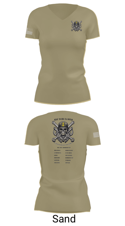 ALC 64458782 Women's Short Sleeve V-neck Shirt - 88