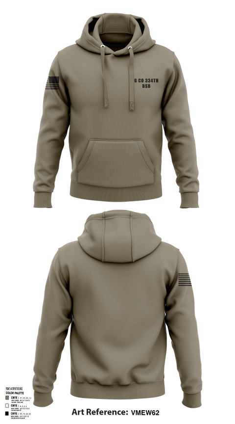 Hoodie, G Co 334th BSB, National Guard, Teamtime, Team time, sublimation, custom sports apparel, team uniforms, spirit wear, spiritwear, sports uniforms, custom shirts, team store, custom team store, fundraiser sports, apparel fundraiser