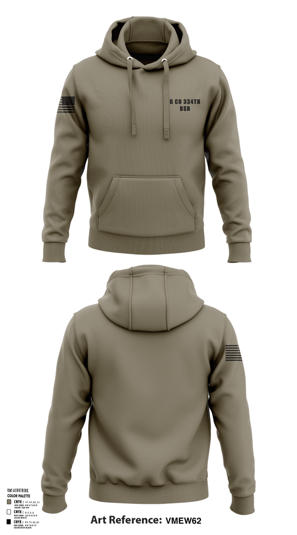 Hoodie, G Co 334th BSB, National Guard, Teamtime, Team time, sublimation, custom sports apparel, team uniforms, spirit wear, spiritwear, sports uniforms, custom shirts, team store, custom team store, fundraiser sports, apparel fundraiser