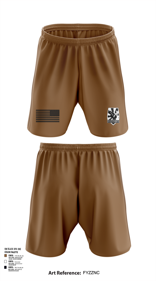 Athletic Shorts With Pockets, Dead Rabbits, , Teamtime, Team time, sublimation, custom sports apparel, team uniforms, spirit wear, spiritwear, sports uniforms, custom shirts, team store, custom team store, fundraiser sports, apparel fundraiser