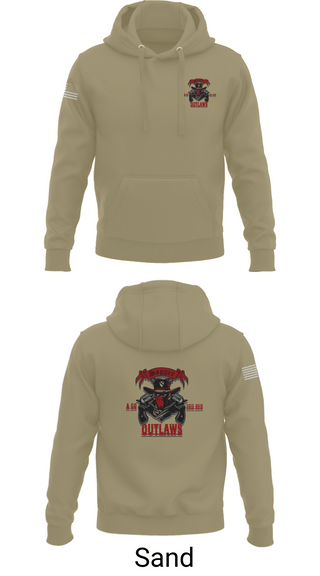 Hoodie, 1st Cav 3rd BEB ACO “Outlaw”, , Teamtime, Team time, sublimation, custom sports apparel, team uniforms, spirit wear, spiritwear, sports uniforms, custom shirts, team store, custom team store, fundraiser sports, apparel fundraiser