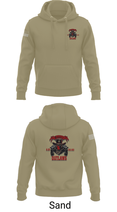 1st Cav 3rd BEB ACO “Outlaw” 26050873 Hoodie - 98