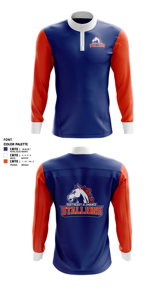 Quarter Zip Jacket, Southeast Alamance High School Wrestling, Wrestling, Teamtime, Team time, sublimation, custom sports apparel, team uniforms, spirit wear, spiritwear, sports uniforms, custom shirts, team store, custom team store, fundraiser sports, apparel fundraiser