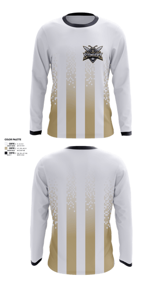 Long Sleeve Performance Shirt, STINGERZ, Baseball, Teamtime, Team time, sublimation, custom sports apparel, team uniforms, spirit wear, spiritwear, sports uniforms, custom shirts, team store, custom team store, fundraiser sports, apparel fundraiser