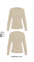 WV Industrial Solutions 3411083 Women's Long Sleeve V-neck Shirt - 37