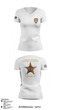 Domestic violence intervention division, 77252950 Women's Short Sleeve V-neck Shirt - 2