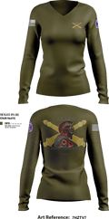 ALPHA ROCK 20137343 Women's Long Sleeve V-neck Shirt - 251