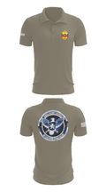 TS FEDERAL PRIVATE SECURITY & BODYGUARD 72741630 Short Sleeve Performance Polo - 64
