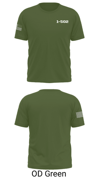 Short Sleeve Performance Shirt, 1-502, Army, Teamtime, Team time, sublimation, custom sports apparel, team uniforms, spirit wear, spiritwear, sports uniforms, custom shirts, team store, custom team store, fundraiser sports, apparel fundraiser