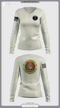 IMC 23802976 Women's Long Sleeve V-neck Shirt - 6