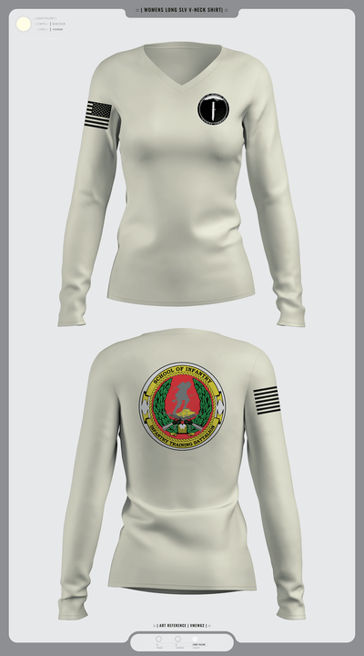 IMC 23802976 Women's Long Sleeve V-neck Shirt - 6