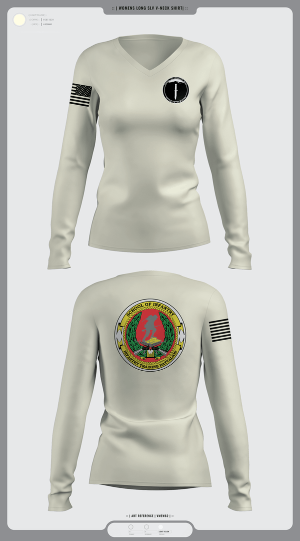 Women's Long Sleeve Vneck Shirt, IMC, Marines, Teamtime, Team time, sublimation, custom sports apparel, team uniforms, spirit wear, spiritwear, sports uniforms, custom shirts, team store, custom team store, fundraiser sports, apparel fundraiser