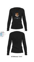 Granite Falls Middle School Soccer 39845598 Women's Long Sleeve V-neck Shirt - 34