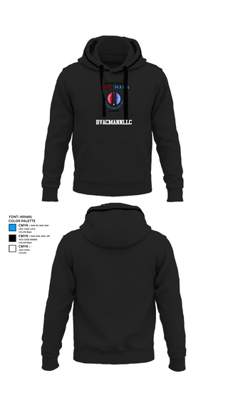 Hoodie, Hvacmannllc, , Teamtime, Team time, sublimation, custom sports apparel, team uniforms, spirit wear, spiritwear, sports uniforms, custom shirts, team store, custom team store, fundraiser sports, apparel fundraiser