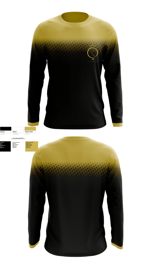Long Sleeve Performance Shirt, Roland-Grise Lady Knights, Women's Basketball, Teamtime, Team time, sublimation, custom sports apparel, team uniforms, spirit wear, spiritwear, sports uniforms, custom shirts, team store, custom team store, fundraiser sports, apparel fundraiser