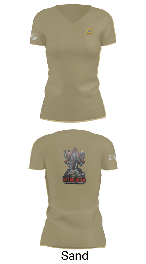 Women's Short Sleeve Vneck Shirt, 1/623rd FAR, National Guard, Teamtime, Team time, sublimation, custom sports apparel, team uniforms, spirit wear, spiritwear, sports uniforms, custom shirts, team store, custom team store, fundraiser sports, apparel fundraiser