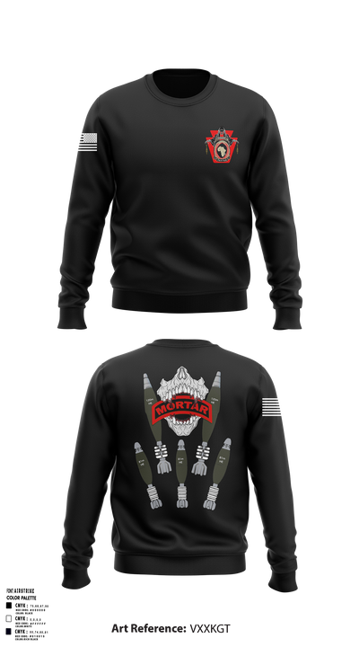 Mortar 1-111 Crew Neck Sweatshirt - 4