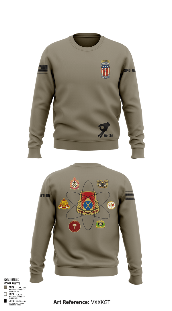 Crew Neck Sweatshirt, SPO Nation, Army, Teamtime, Team time, sublimation, custom sports apparel, team uniforms, spirit wear, spiritwear, sports uniforms, custom shirts, team store, custom team store, fundraiser sports, apparel fundraiser