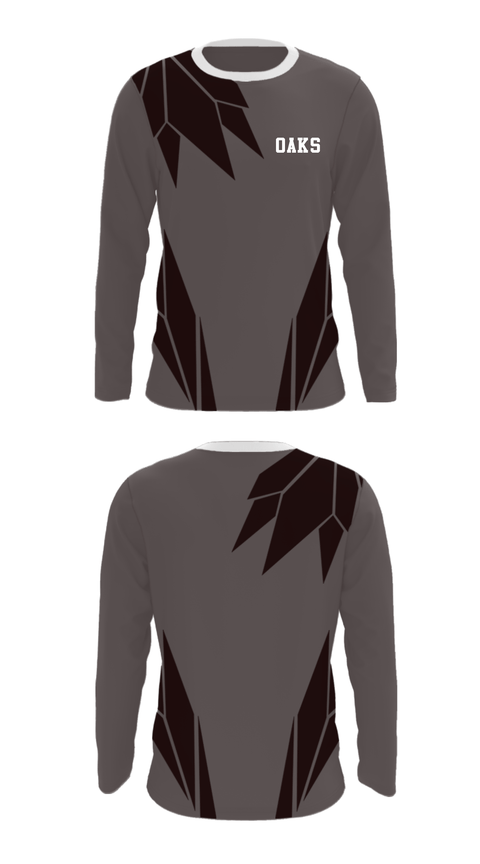 Long Sleeve Performance Shirt, Oaks, Rugby, Teamtime, Team time, sublimation, custom sports apparel, team uniforms, spirit wear, spiritwear, sports uniforms, custom shirts, team store, custom team store, fundraiser sports, apparel fundraiser