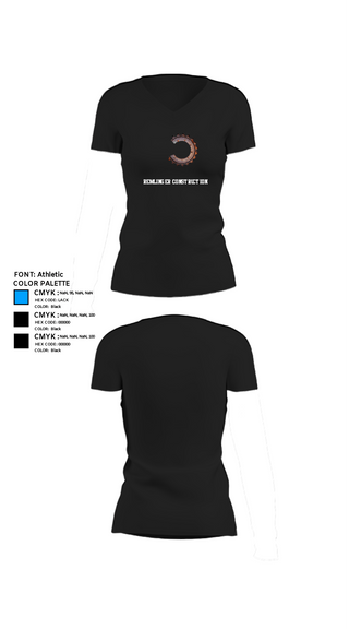 Womens Short Sleeve Vneck Shirt, Remlinger construction, , Teamtime, Team time, sublimation, custom sports apparel, team uniforms, spirit wear, spiritwear, sports uniforms, custom shirts, team store, custom team store, fundraiser sports, apparel fundraiser