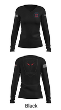1-82nd CAB 46571810 Women's Long Sleeve V-neck Shirt - 32