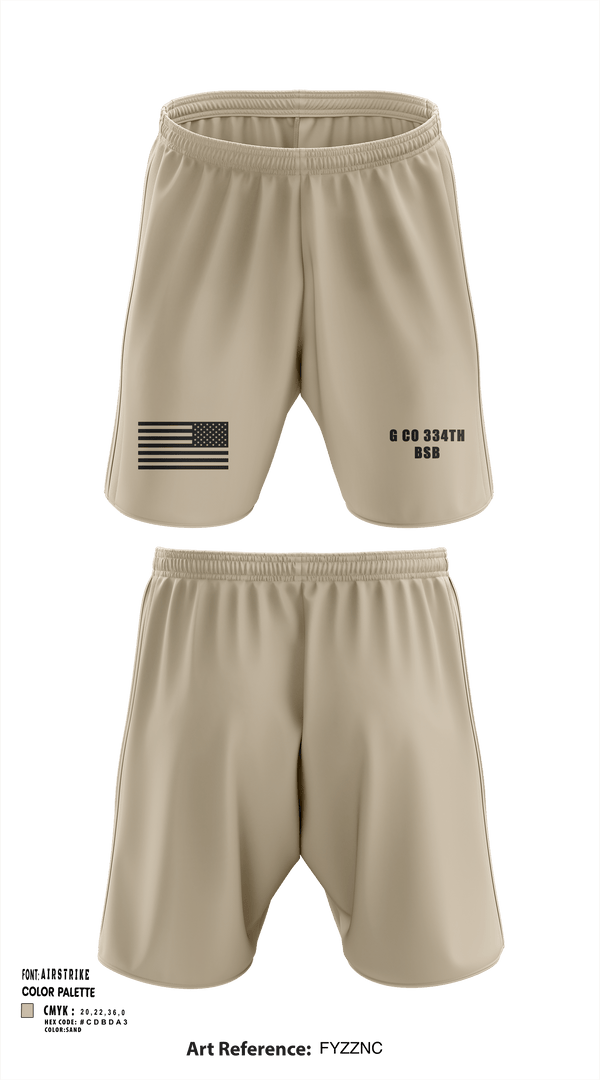 Athletic Shorts With Pockets, G Co 334th BSB, National Guard, Teamtime, Team time, sublimation, custom sports apparel, team uniforms, spirit wear, spiritwear, sports uniforms, custom shirts, team store, custom team store, fundraiser sports, apparel fundraiser