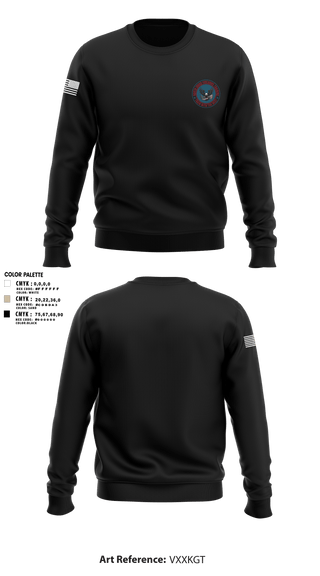Crew Neck Sweatshirt, North Idaho Firearms Training, , Teamtime, Team time, sublimation, custom sports apparel, team uniforms, spirit wear, spiritwear, sports uniforms, custom shirts, team store, custom team store, fundraiser sports, apparel fundraiser
