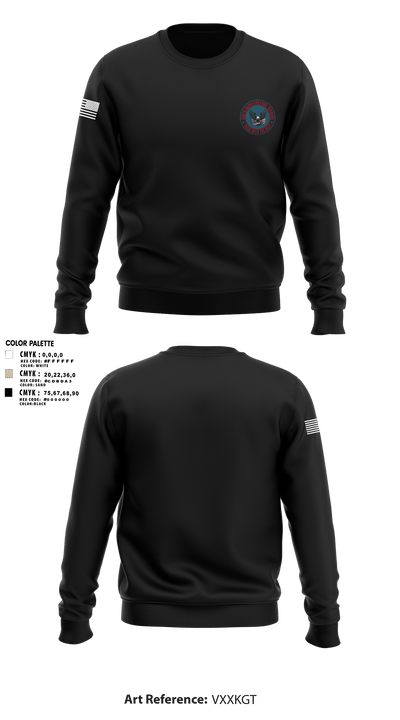 North Idaho Firearms Training 9381309 Crew Neck Sweatshirt - 3
