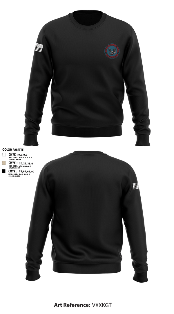 Crew Neck Sweatshirt, North Idaho Firearms Training, , Teamtime, Team time, sublimation, custom sports apparel, team uniforms, spirit wear, spiritwear, sports uniforms, custom shirts, team store, custom team store, fundraiser sports, apparel fundraiser