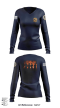 Twin cities squadron 18452981 Women's Long Sleeve V-neck Shirt - 126