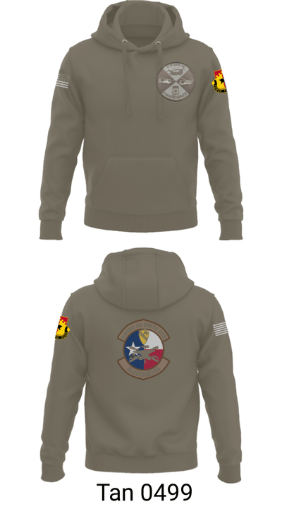 B Co 615th ASB - Tangos 38236769 Hoodie - 78
