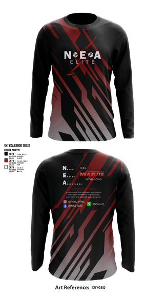 Long Sleeve Performance Shirt, NEA ELITE, Track & Field, Teamtime, Team time, sublimation, custom sports apparel, team uniforms, spirit wear, spiritwear, sports uniforms, custom shirts, team store, custom team store, fundraiser sports, apparel fundraiser