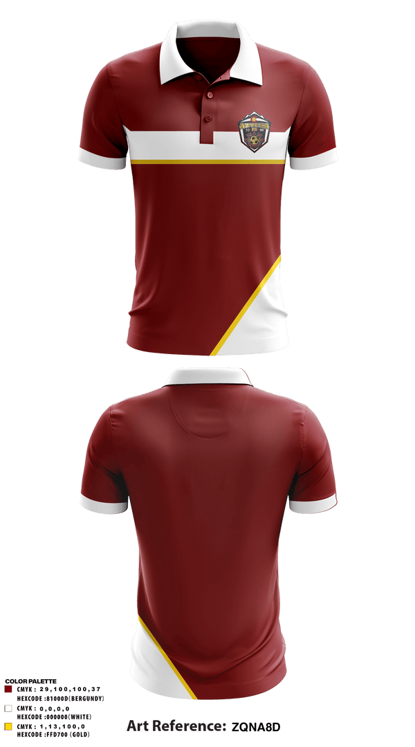 Short Sleeve Performance Polo, Azteca, Men's Soccer, Teamtime, Team time, sublimation, custom sports apparel, team uniforms, spirit wear, spiritwear, sports uniforms, custom shirts, team store, custom team store, fundraiser sports, apparel fundraiser
