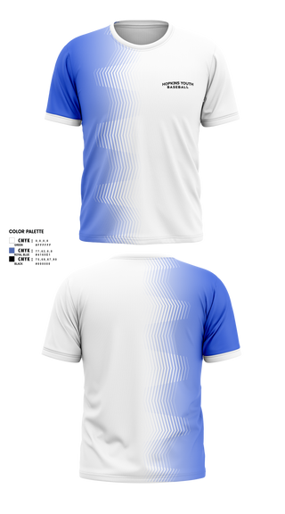 Short Sleeve Performance Shirt, Hopkins Youth Baseball Association, Baseball, Teamtime, Team time, sublimation, custom sports apparel, team uniforms, spirit wear, spiritwear, sports uniforms, custom shirts, team store, custom team store, fundraiser sports, apparel fundraiser