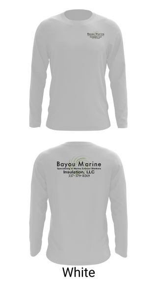 Long Sleeve Performance Shirt, Bayou Marine Insulation, LLC, , Teamtime, Team time, sublimation, custom sports apparel, team uniforms, spirit wear, spiritwear, sports uniforms, custom shirts, team store, custom team store, fundraiser sports, apparel fundraiser