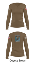 34th DSB 92215836 Women's Long Sleeve V-neck Shirt - 17