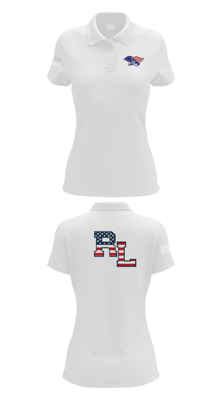 Womens Short Sleeve Performance Polo, Red Land High School Cheer, Cheer, Teamtime, Team time, sublimation, custom sports apparel, team uniforms, spirit wear, spiritwear, sports uniforms, custom shirts, team store, custom team store, fundraiser sports, apparel fundraiser