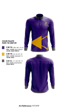 Franklinton High School Golf 24963873 Quarter Zip Jacket - 1